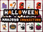Conexão Mahjong de Halloween